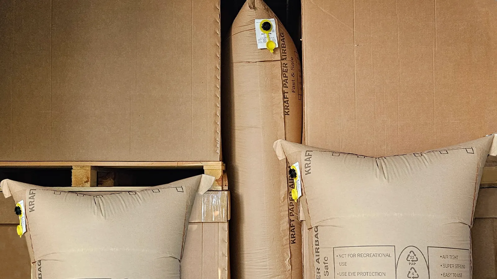Banner Airbag in Carta Kraft